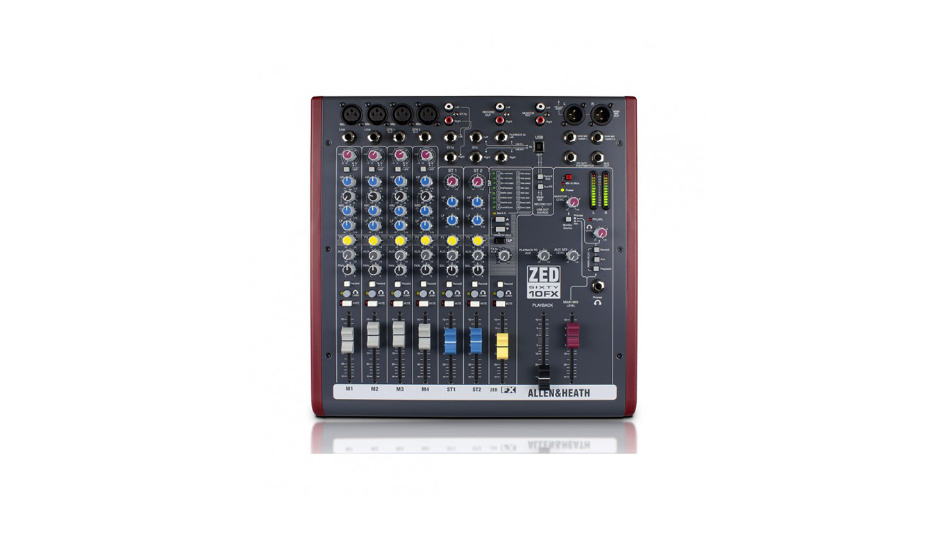 MIkseta - Allen & Heath ZED60-10fx