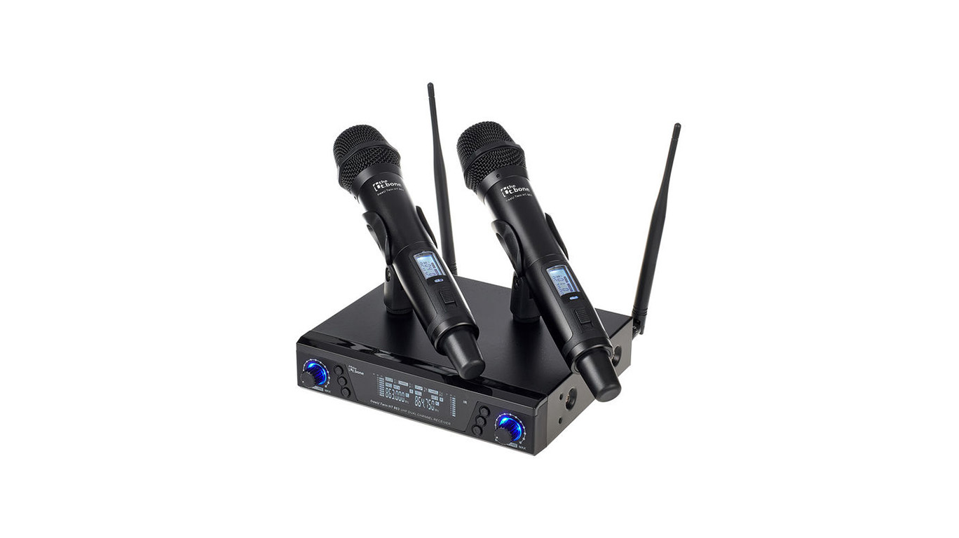 Mikrofoni - the t.bone freeU Twin HT 863