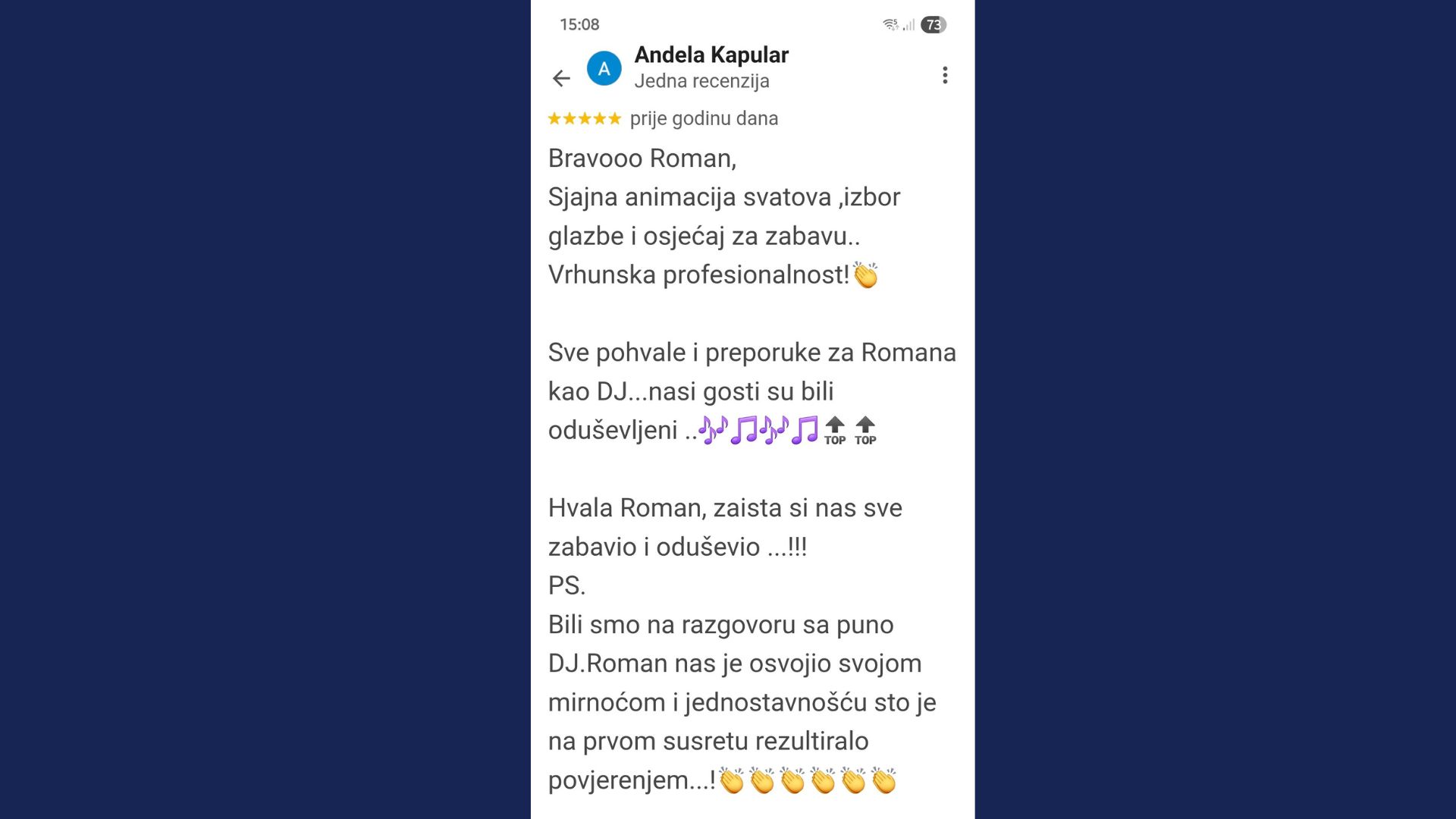 Andjela Kapular - Svadba