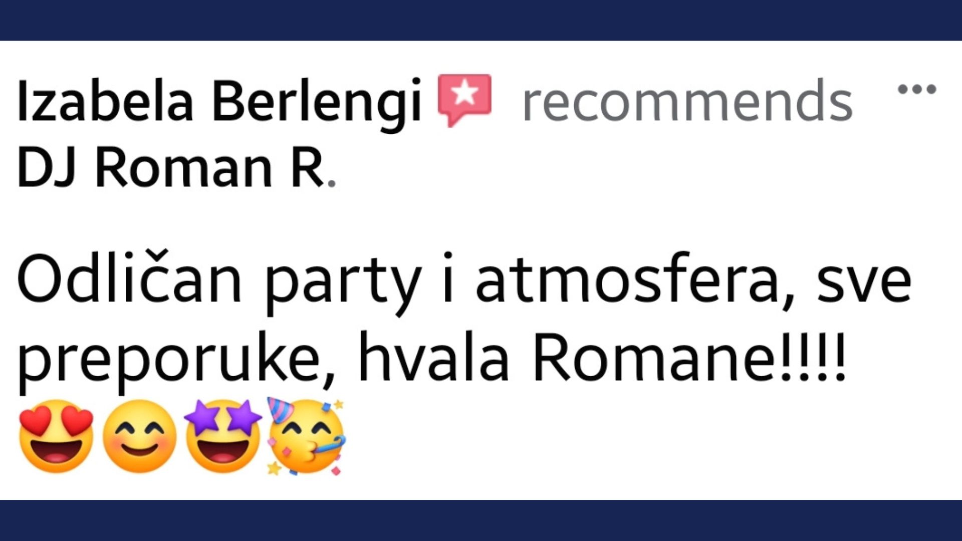 Izabela Berlengi - Event