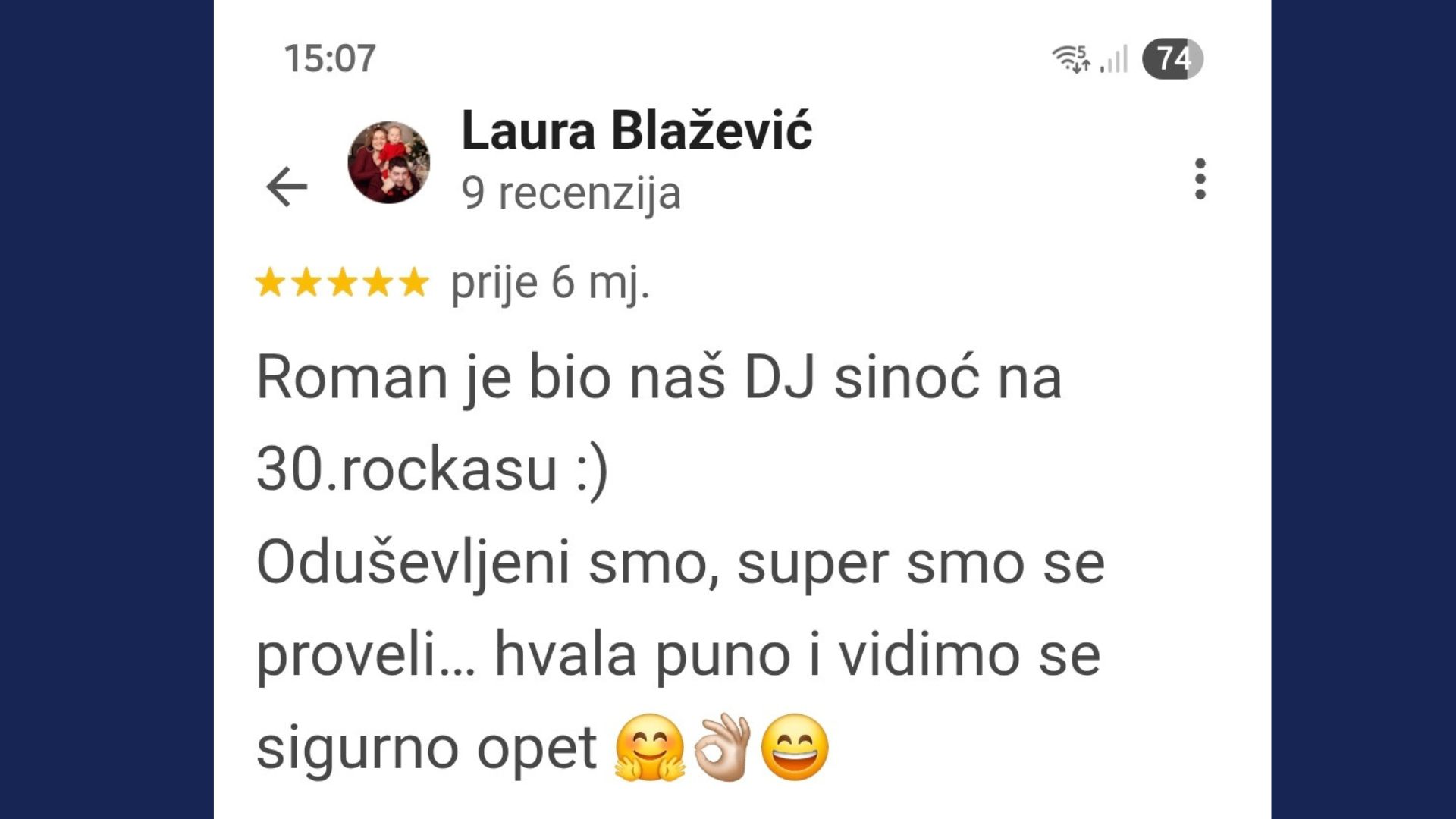 Laura Blazevic - Rodjendan