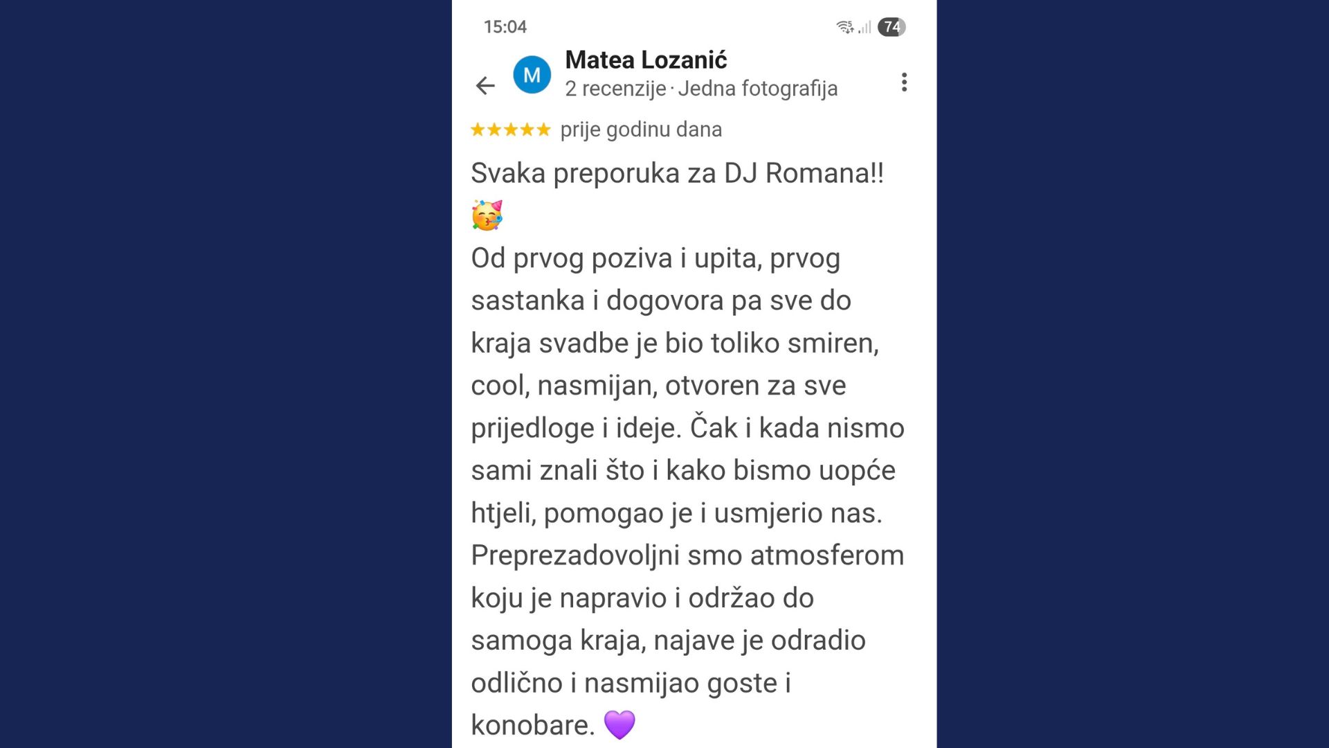 Matea Lozanic - Svadba